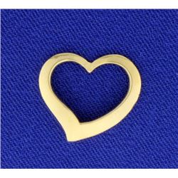 14K Heart Slide