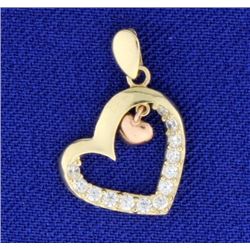 Diamond Heart Pendant