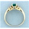 Image 3 : Emerald and Diamond Ring