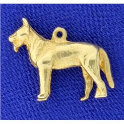 German Sheppard Dog Pendant