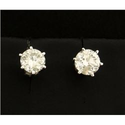 1ct TW Diamond Stud Earrings