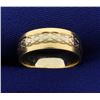 6.5mm White and Yellow Gold Wedding Band