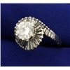 Image 2 : 4ct TW Diamond Ring with Hinged Arthritic Shank