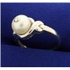 Image 2 : Pearl and Diamond Ring