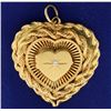 Image 1 : Heart Locket Diamond Pendant