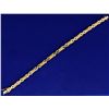 Image 1 : Italian Made 7 Inch "X" Link Designer Bracelet in Yellow Gold