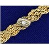 Image 2 : Italian Made Intricate Woven S Link Diamond Bracelet