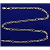 Image 1 : 18 Inch Figaro Style Neck Chain