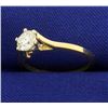 Image 2 : Over 1/2ct Diamond Solitaire Ring