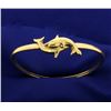 Dolphin Bangle Bracelet