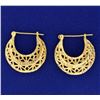 Image 1 : Crescent Shape Designer Earrings