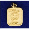 Image 1 : 14k Gold It’s a Boy Pendant