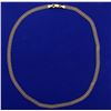 Image 1 : Designer 18 Inch Double Circle Link Neck Chain in 18k Gold