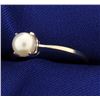 Image 2 : Solitaire 6mm Pearl Ring