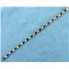 Image 1 : 12ct TW Tanzanite Bracelet in 14k Yellow Gold