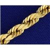 Image 2 : 7 3/4 Inch Rope Style Bracelet