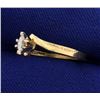 Image 2 : Marquise Diamond Solitaire Bypass Ring