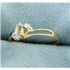 Image 2 : Aquamarine and Diamond Ring