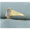 Image 2 : Tanzanite and Diamond Ring