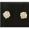 Image 1 : 1/2 ct TW Diamond Stud Earrings