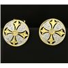 Image 1 : Diamond Designer Earrings in 14k Gold