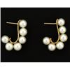 Image 2 : Betsy Fuller Designer Pearl Earrings in 14k Gold