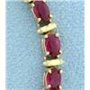 Image 2 : 6ct Natural Ruby Bracelet