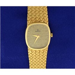 Vintage Men's or Woman's Omega Watch in 14k Sold Gold