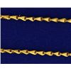 Image 2 : Unique 25 Inch Triangle Link Neck Chain