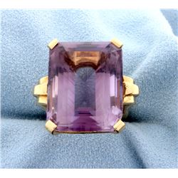 30ct Amethyst Ring