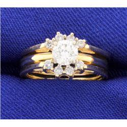 3/4ct TW Diamond Ring with Ring Jacket