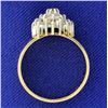 Image 4 : 1/2 ct TW Diamond Cluster Ring