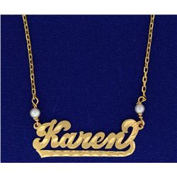 "Karen" Necklace