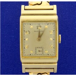 Vintage 14k 1946 Hamilton Men's Wrist Watch