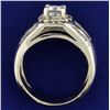 Image 3 : Men's 2 1/2ct TW Princess Cut Diamond Ring