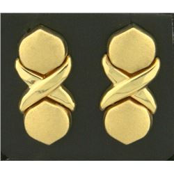 X/O Dangle Designer Earrings