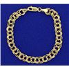 Image 1 : 7 Inch Double Link Charm Bracelet