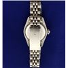 Image 3 : 2005 Women's Rolex DateJust Watch with Salmon and Diamond Dial
