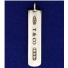 Image 1 : Tiffany 18K Gold Bar Pendant
