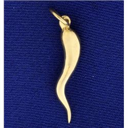 Italian Horn Pendant