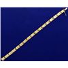 Image 1 : 14k Yellow Gold Designer Link Bracelet