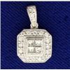 Image 1 : 1/2ct TW Diamond Pendant