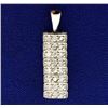 Image 1 : 1/2ct TW Diamond Pendant