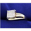 Image 2 : 1/2 ct TW Invisible Set Diamond Ring
