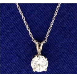 .6ct Diamond Pendant with Chain