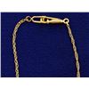 Image 3 : Diamond Pendant on 14k Gold Chain