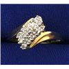 Image 1 : Waterfall 1/4 Ct TW Diamond Ring