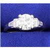 Image 1 : 1.4ct TW Diamond Engagement Ring in Platinum