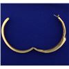 Image 3 : Diamond Bangle Bracelet in 14k Yellow Gold