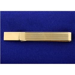 14K Tie Clip